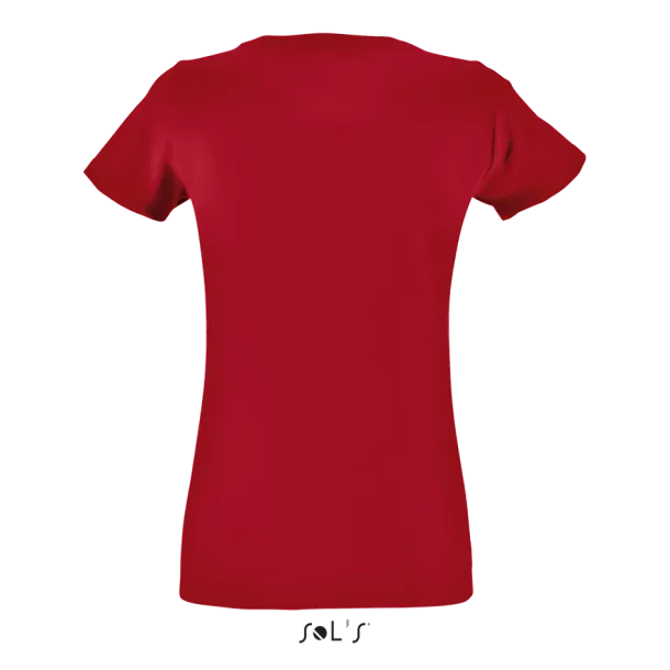 SOL'S REGENT FIT SOL'S REGENT FIT WOMEN ROUND COLLAR FITTED T-SHIRT - 150 g/m² - SOL'S Red