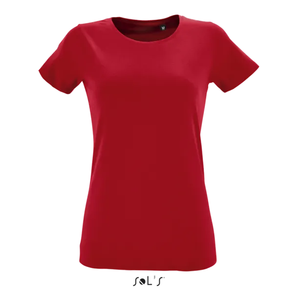 SOL'S REGENT FIT SOL'S REGENT FIT WOMEN ROUND COLLAR FITTED T-SHIRT - 150 g/m² - SOL'S Red