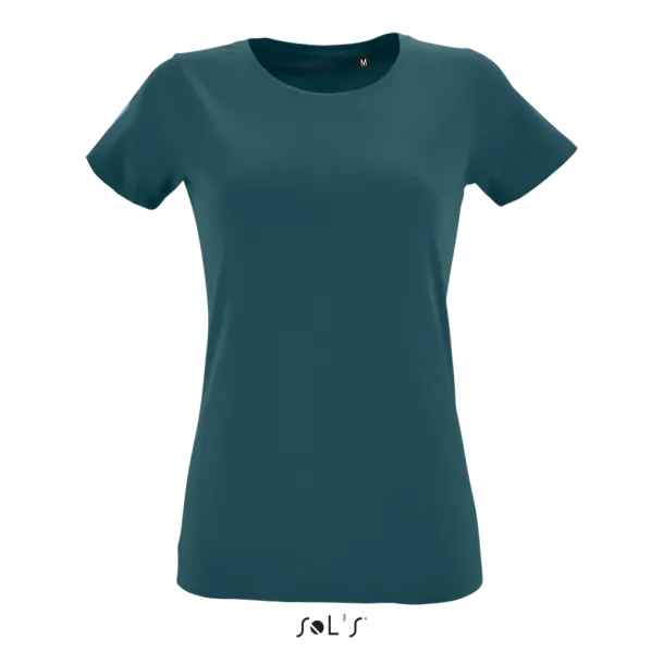 SOL'S REGENT FIT SOL'S REGENT FIT WOMEN ROUND COLLAR FITTED T-SHIRT - 150 g/m² - SOL'S Duck Blue