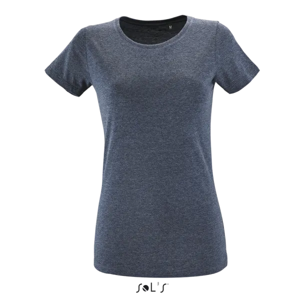 SOL'S REGENT FIT SOL'S REGENT FIT WOMEN ROUND COLLAR FITTED T-SHIRT - 150 g/m² - SOL'S Heather Denim