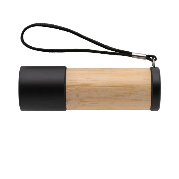  Bamboo and RCS recycled plastic torch - XD Collection Brown 