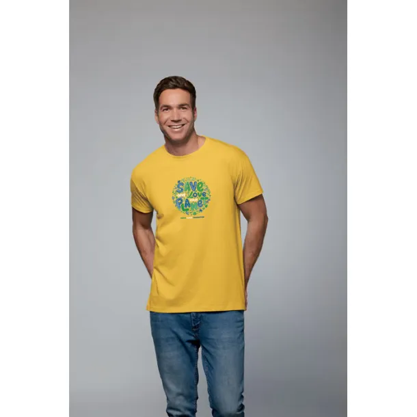 IMPERIAL MEN TSHIRT-190g kelly green