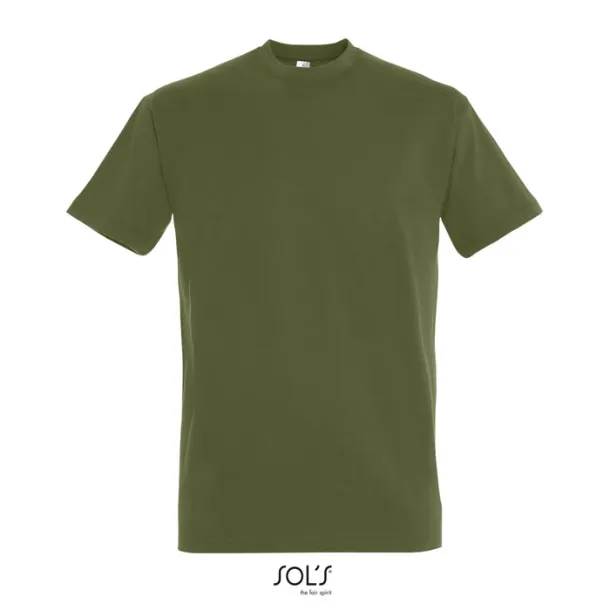 IMPERIAL MEN TSHIRT-190g dark khaki