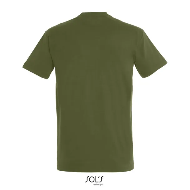 IMPERIAL MEN TSHIRT-190g dark khaki