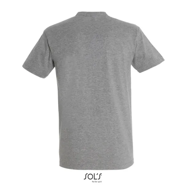 IMPERIAL MEN TSHIRT-190g Grey Melange