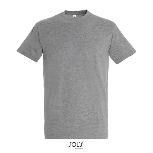 IMPERIAL MEN TSHIRT-190g Grey Melange