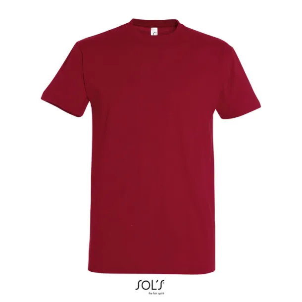 IMPERIAL MEN TSHIRT-190g tango red