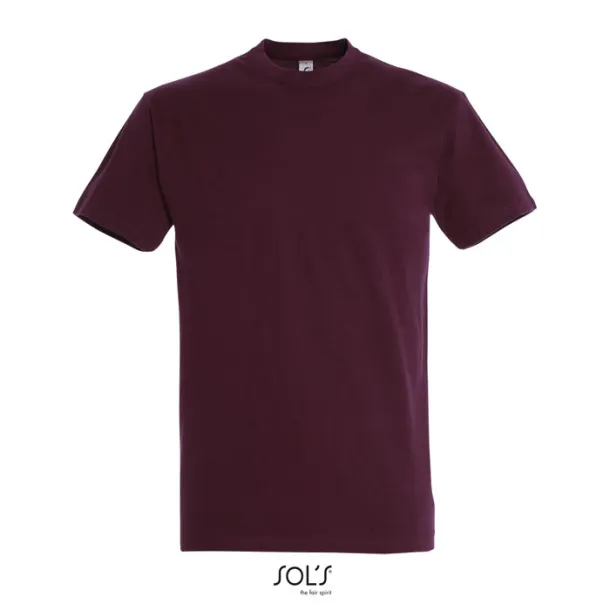 IMPERIAL MEN TSHIRT-190g Burgundy