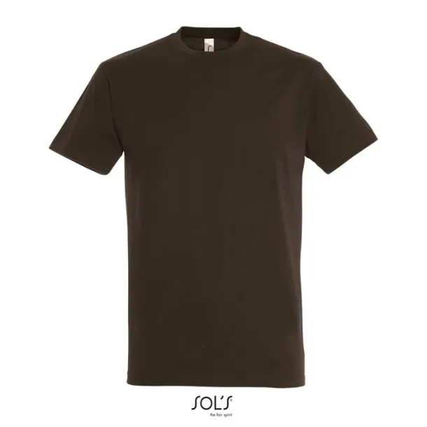 IMPERIAL MEN TSHIRT-190g Chocolate