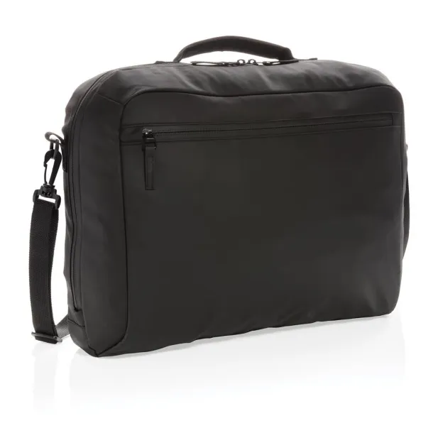  Fashion black 15.6" laptop bag PVC free - XD Collection Black 