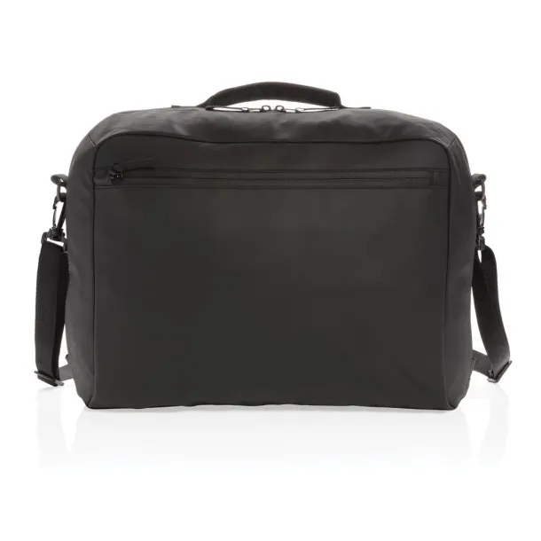  Fashion black 15.6" laptop bag PVC free - XD Collection Black 