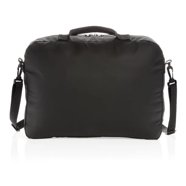  Fashion black 15.6" laptop bag PVC free - XD Collection Black 