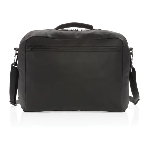  Fashion black 15.6" laptop bag PVC free - XD Collection Black 