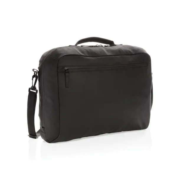  Fashion black 15.6" laptop bag PVC free - XD Collection Black 