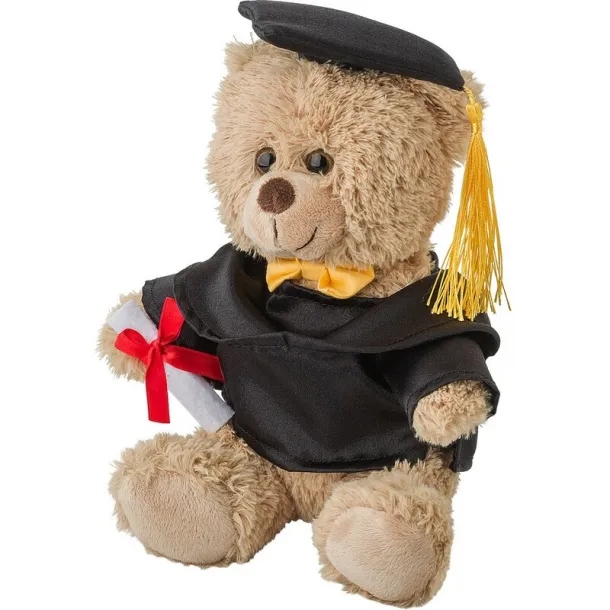  Plush graduation bear Crna