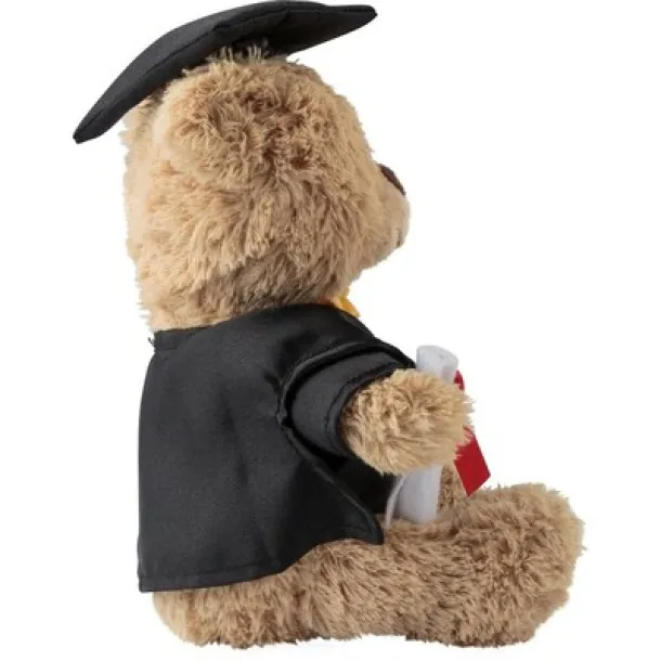  Plush graduation bear Crna