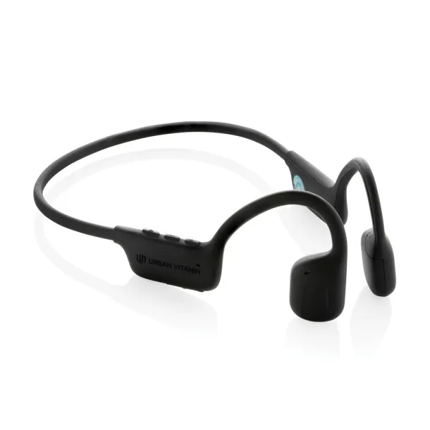  Urban Vitamin Glendale RCS rplastic air conductive headphone - Urban Vitamin Black 