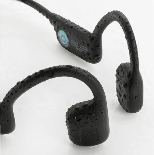  Urban Vitamin Glendale RCS rplastic air conductive headphone - Urban Vitamin Black 