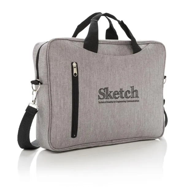  Classic 15” laptop bag - XD Collection Grey 