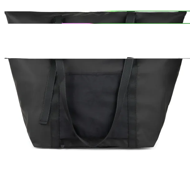  VINGA Livorno GRS recycled polyester weekend bag - Vinga Black 