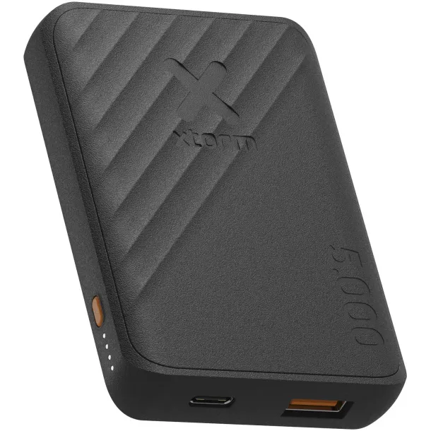 Xtorm Go2 12W 5.000 mAh fast charge power bank - Xtorm Solid black