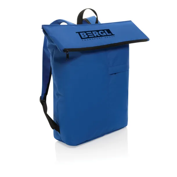  Dillon AWARE™ RPET lighweight foldable backpack - XD Collection Kraljevski plava