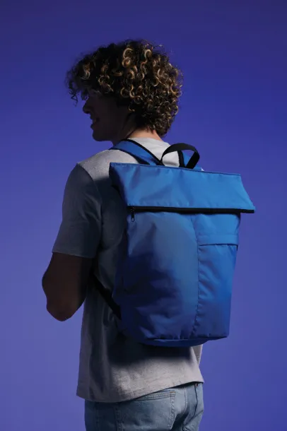  Dillon AWARE™ RPET lighweight foldable backpack - XD Collection blue 