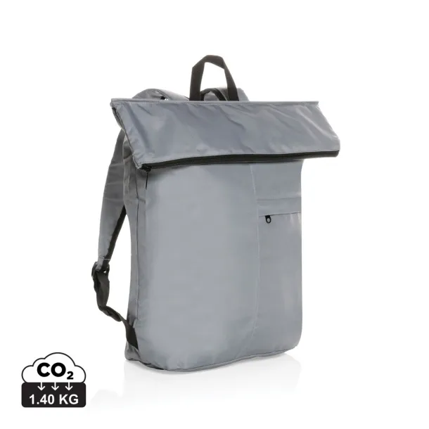  Dillon AWARE™ RPET lagani sklopivi ruksak - XD Collection grey 