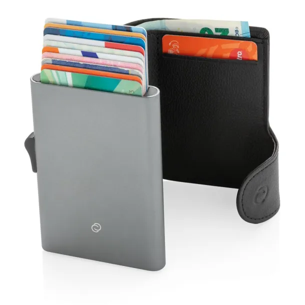  C-Secure XL RFID card holder & wallet Black