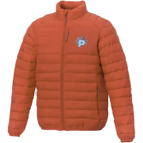 Athenas men's insulated jacket - Elevate Essentials Orange