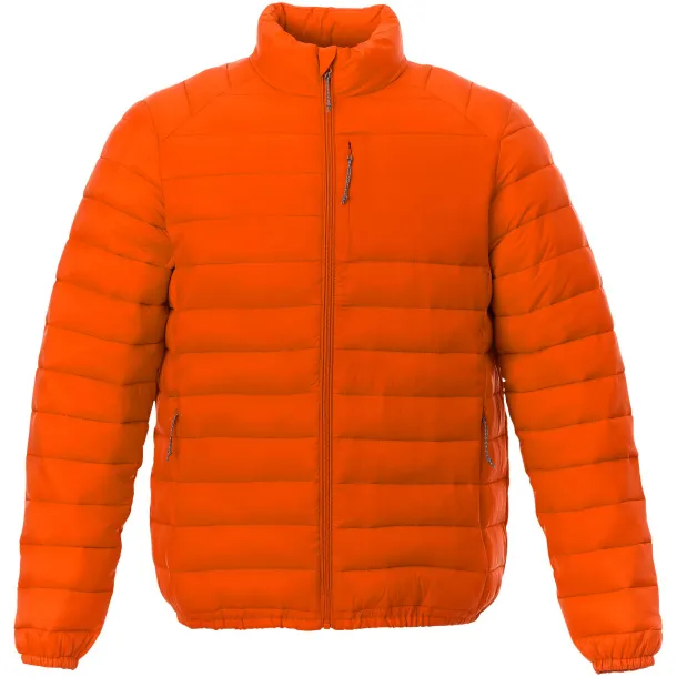 Athenas men's insulated jacket - Elevate Essentials Orange