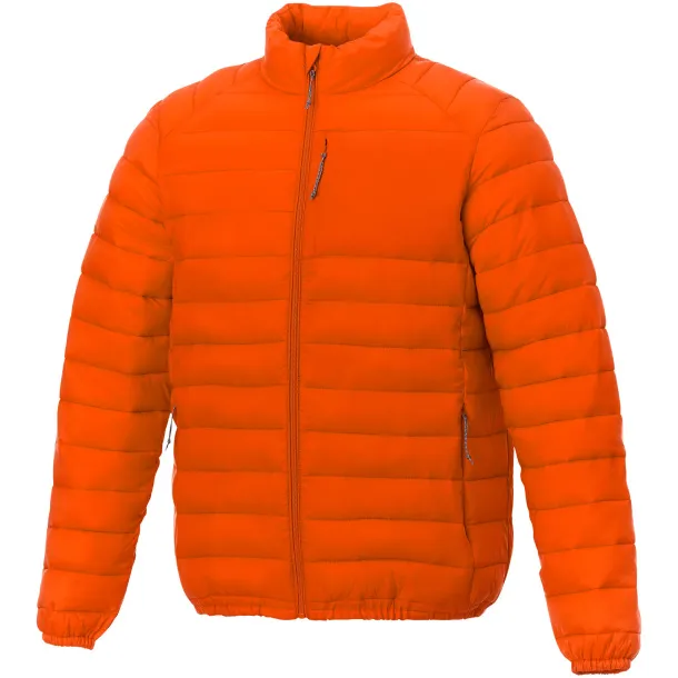 Athenas men's insulated jacket - Elevate Essentials Orange