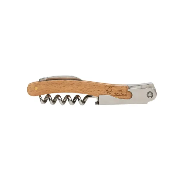  FSC® wooden Corkscrew - XD Collection Brown 