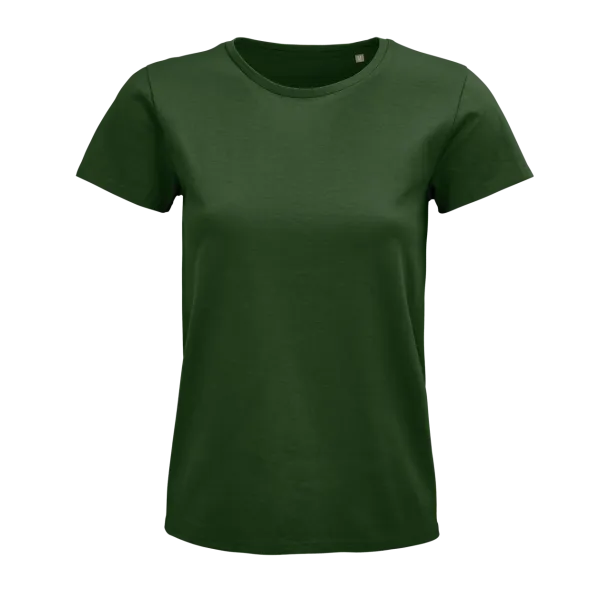 SOL'S PIONEER WOMEN - ROUND-NECK FITTED JERSEY T-SHIRT - SOL'S Bottle Green