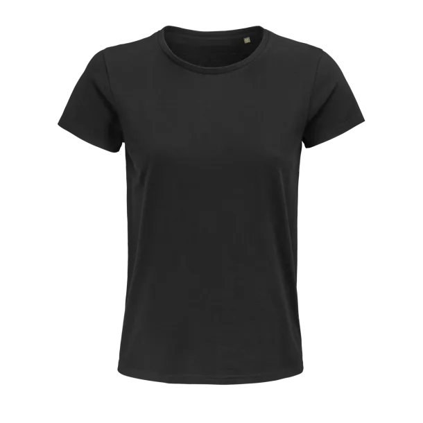 SOL'S PIONEER WOMEN - ROUND-NECK FITTED JERSEY T-SHIRT - SOL'S Black