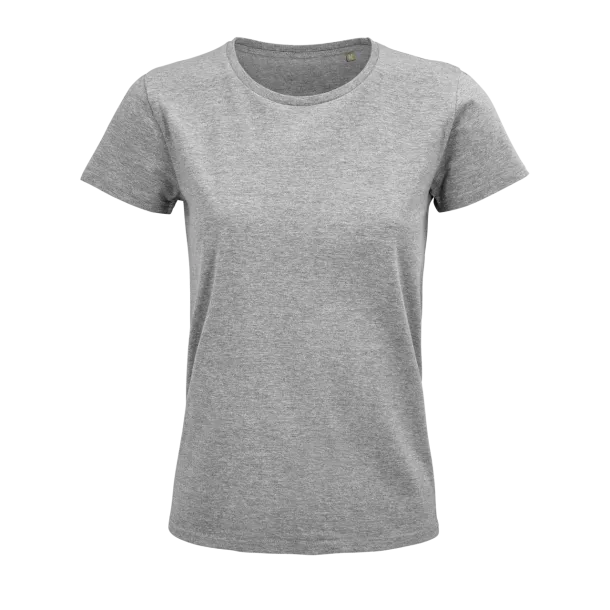 SOL'S PIONEER WOMEN - ROUND-NECK FITTED JERSEY T-SHIRT - SOL'S Grey Melange