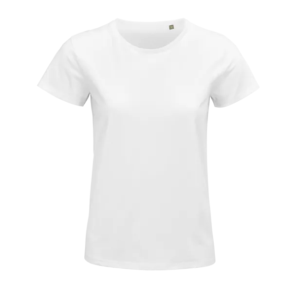 SOL'S PIONEER WOMEN - ROUND-NECK FITTED JERSEY T-SHIRT - SOL'S White