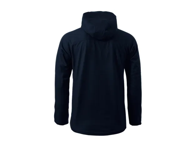 BLACK PEAK men’s softshell jacket with hood - EXPLODE Blue