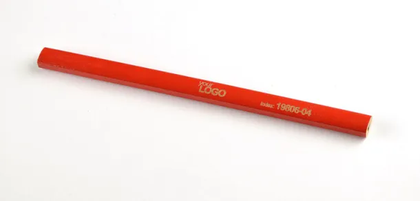 BOB Carpenter pencil Crvena