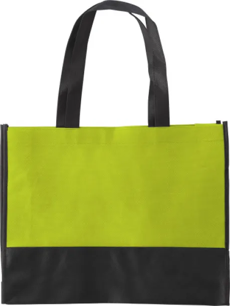  Nonwoven (80 gr/m²) shopping bag Brenda lime