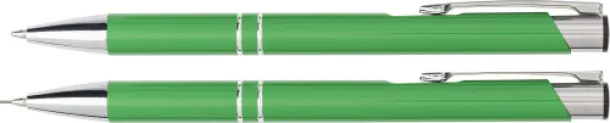 Zahir Aluminium writing set  light green