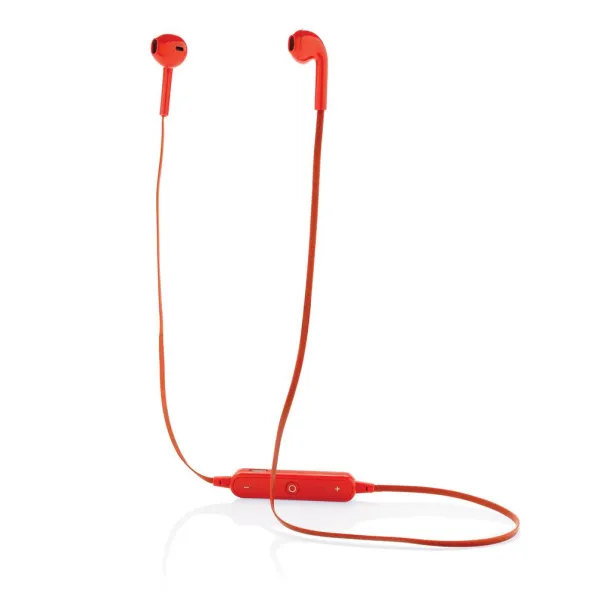  Wireless earbuds in pouch - XD Collection Red 