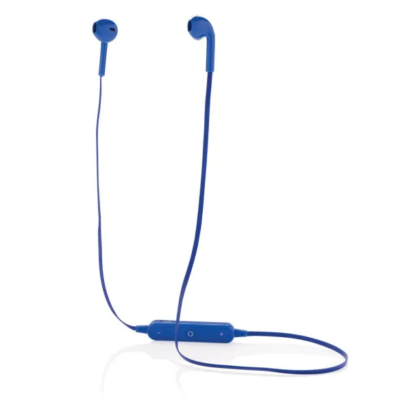  Wireless earbuds in pouch - XD Collection Blue