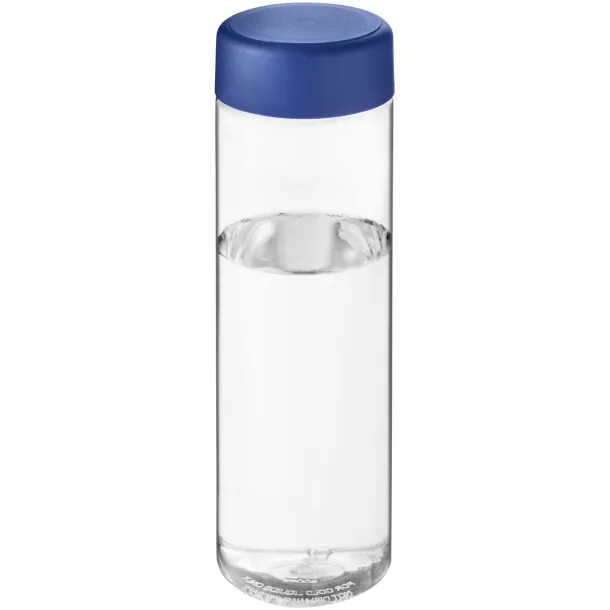 H2O Vibe 850 ml screw cap water bottle - Unbranded White Blue