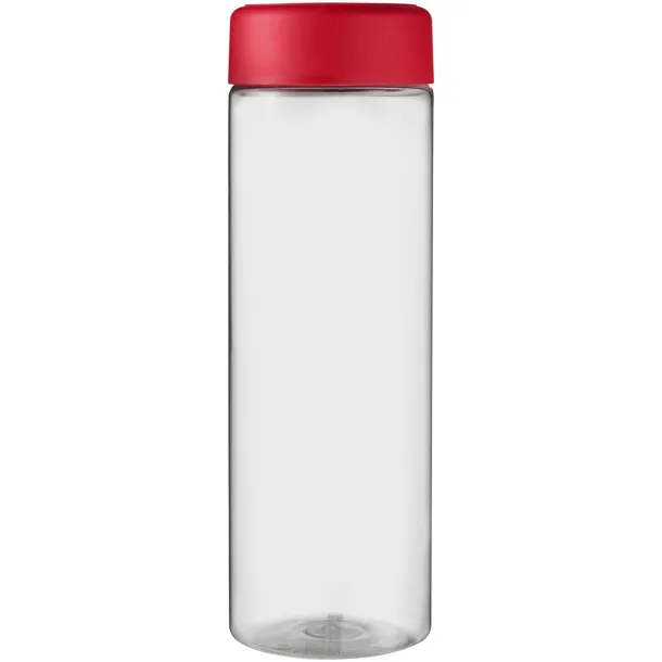 H2O Vibe 850 ml screw cap water bottle - Unbranded White Red