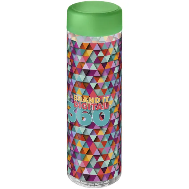 H2O Vibe 850 ml screw cap water bottle - Unbranded White Green