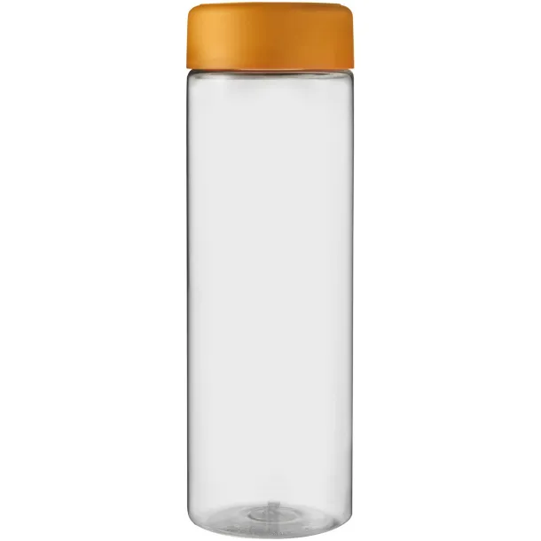 H2O Vibe 850 ml screw cap water bottle - Unbranded White Orange