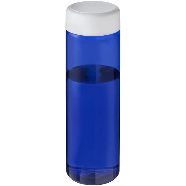 H2O Vibe 850 ml screw cap water bottle - Unbranded Blue White