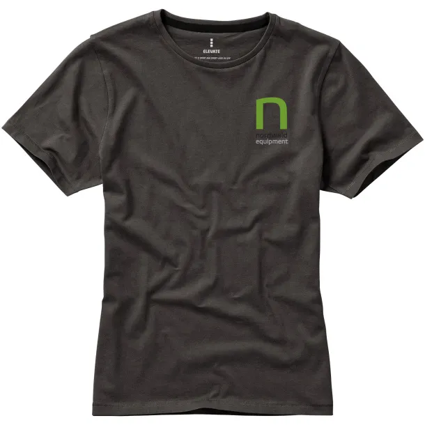 Nanaimo short sleeve women's T-shirt - Elevate Life Anthracite