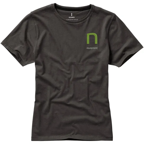 Nanaimo short sleeve women's T-shirt - Elevate Life Anthracite